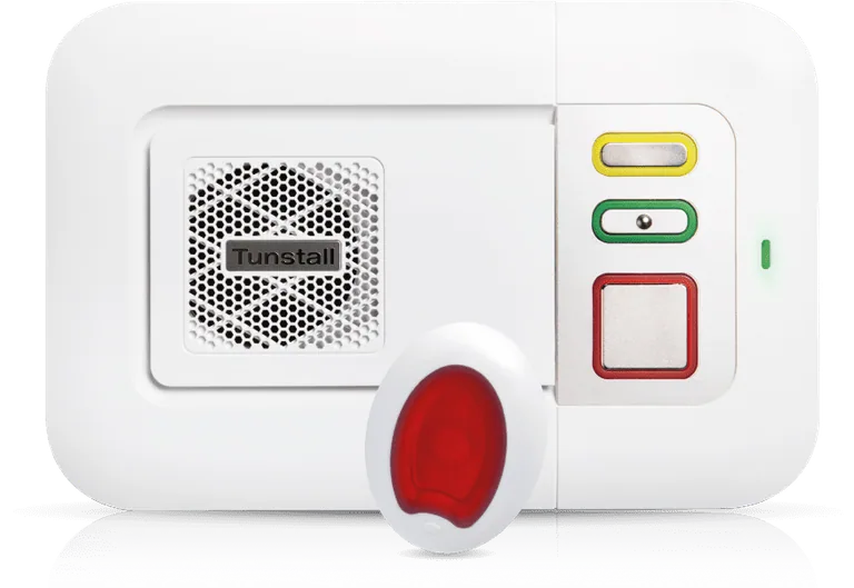 Hausnotruf Standard: Basisstation mit Notrufknopf